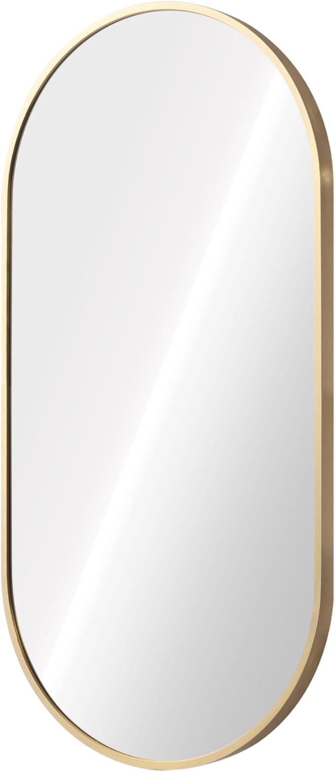 Navaris Oval Wall Mirror - Image 5