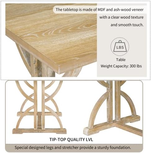 SogesHome 6-Piece Dining Table Set - Image 7