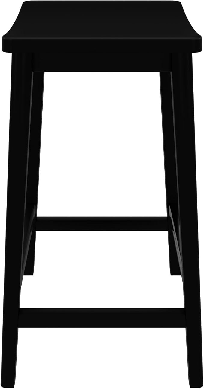 Plank+Beam Smythe Counter Stool, Sturdy Wood Modern Kitchen Counter Height Stool - Image 5