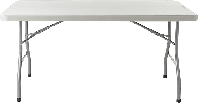 Office Star Resin Multipurpose Rectangle Folding Table - Image 4