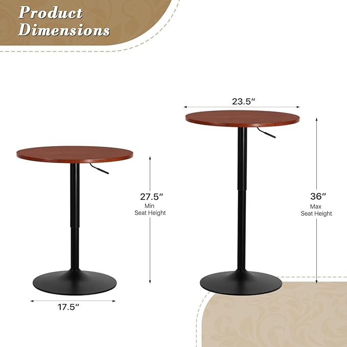 Athena Collection Bar Table - Image 3