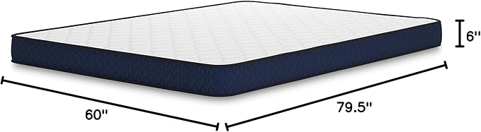 Signature Design by Ashley Queen Size Medium Firm 6 Inch Memory Foam Mattress - Image 2