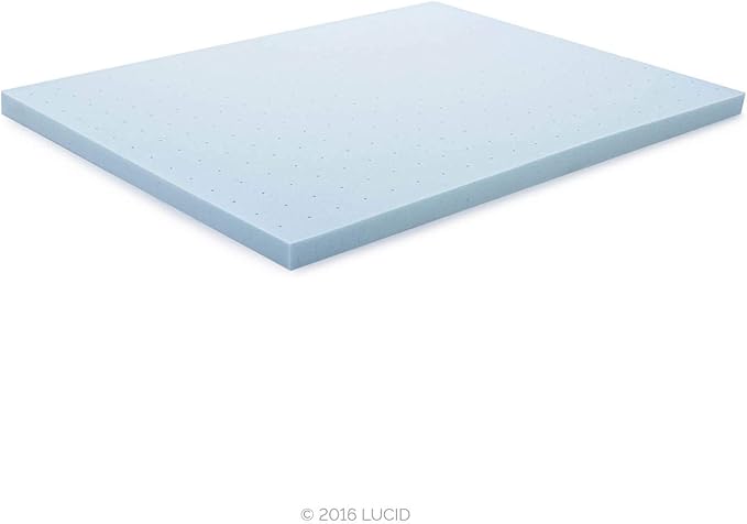 LUCID Mattress Topper, Twin XL, 3 Inch, Memory Foam - Image 8