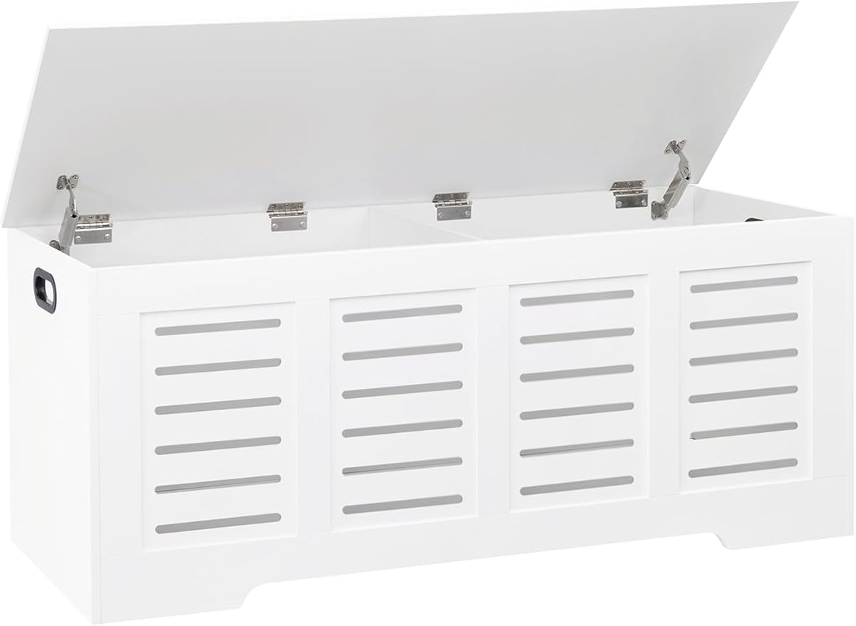 DINZI LVJ Storage Chest, 47.3” Wooden Toy Box by DINZILVJ