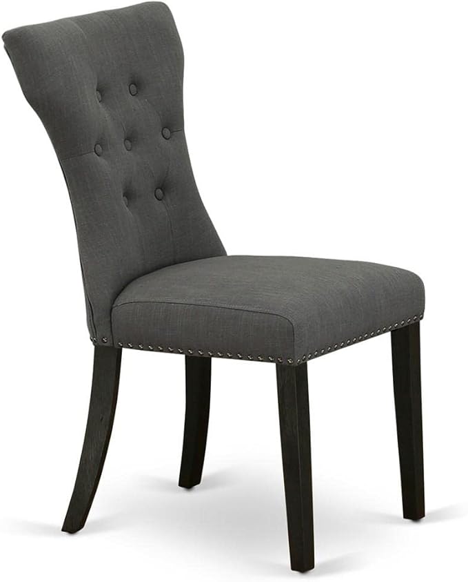 East West Furniture GAP6T50 Gallatin Parson Chairs - Image 5