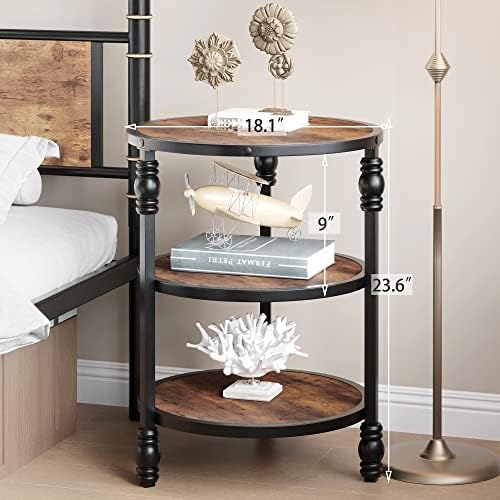 GarveeHome Round End Table - Image 2