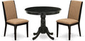East West Furniture ANLA3-ABK-47 3 Piece Dining Room Furniture Set Contains a by EastWestFurniture