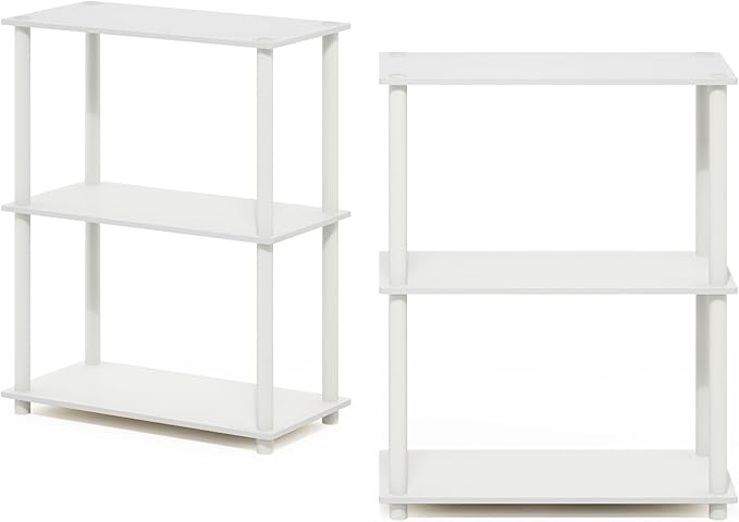 Furinno Turn-N-Tube 3-Tier Compact Multipurpose Shelf Display Rack - Image 6