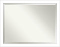 Amanti Art White Bathroom Mirror by AmantiArt