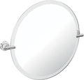 Moen DN0792CH Iso 22-Inch x 22-Inch Frameless Pivoting Bathroom Tilting Mirror by Moen
