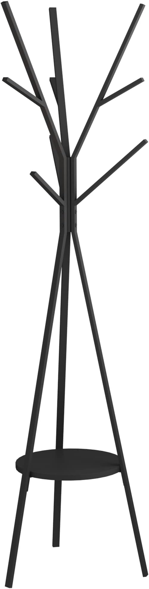 Coat Rack Hat Stand Free Standing Display Hall Tree Metal Hat Hanger Garment - Image 6