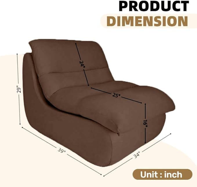 Bean Bag Chair - Memory Foam Bean Bag Chair - Image 3