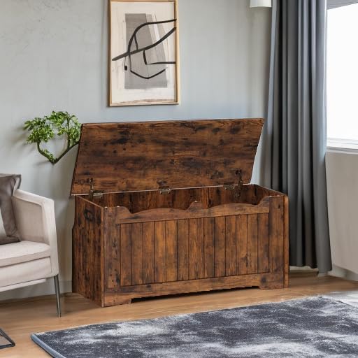 39.4" Storage Chest, Storage Bench Trunk - Image 5