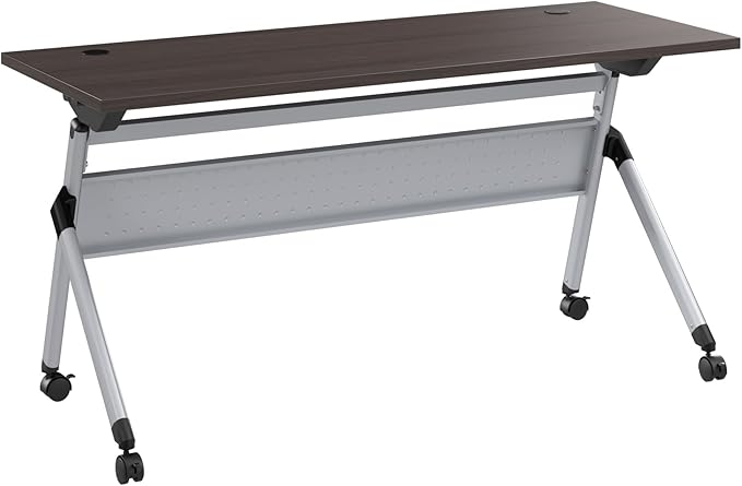 Bush Business Furniture Folding Training Table, 72 inch Desk, Commercial-Grade by BushBusinessFurniture