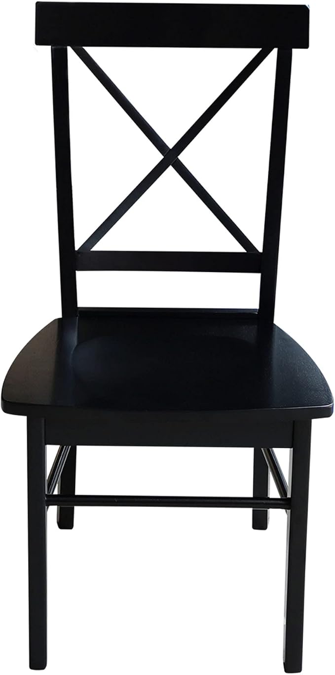 Set of Two X-Back Dining Chairs - Image 8