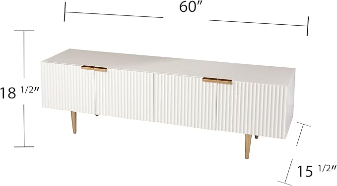 SEI Furniture Pilston Media Console - Image 3
