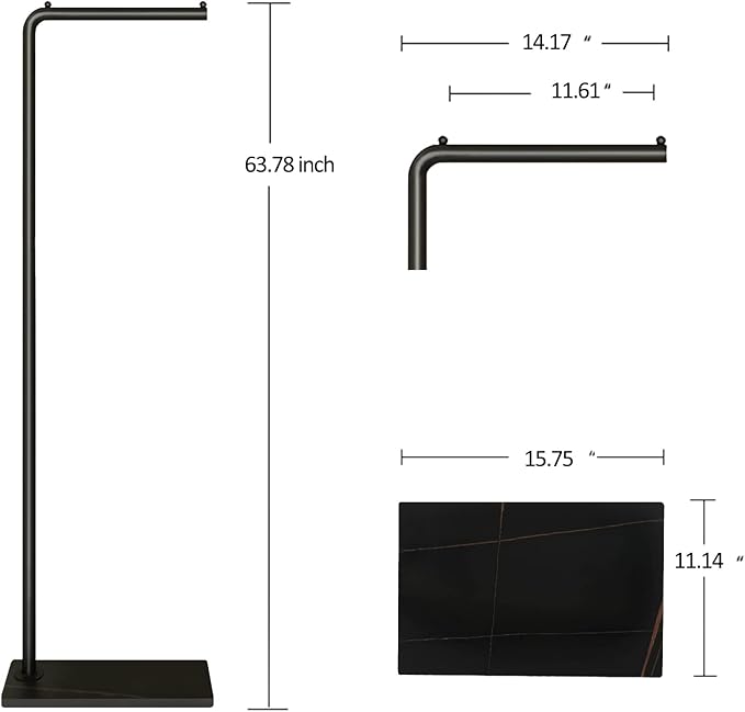 Metal Coat Rack, Modern Clothing Tree - Image 4