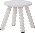 Solid Wooden Step Stool for Adults, 10 inch Stool for Kids Perfect Matched by HuiDao
