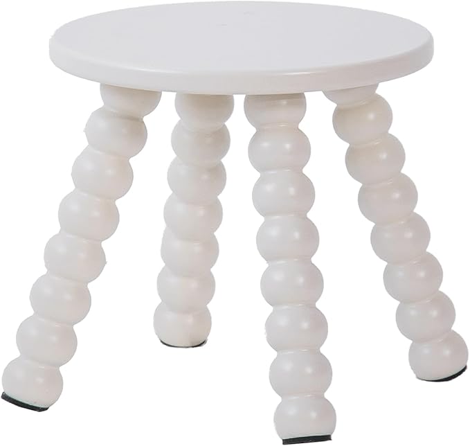 Solid Wooden Step Stool for Adults, 10 inch Stool for Kids Perfect Matched by HuiDao
