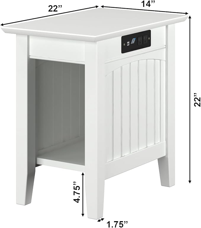 AFI Nantucket Chair Side Table - Image 2
