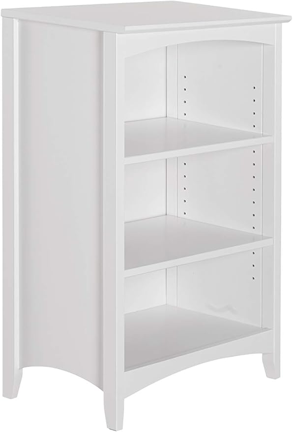 Shaker Style 3 Shelf Bookcase / Solid Wood / 36" High / Adjustable Shelving / - Image 5