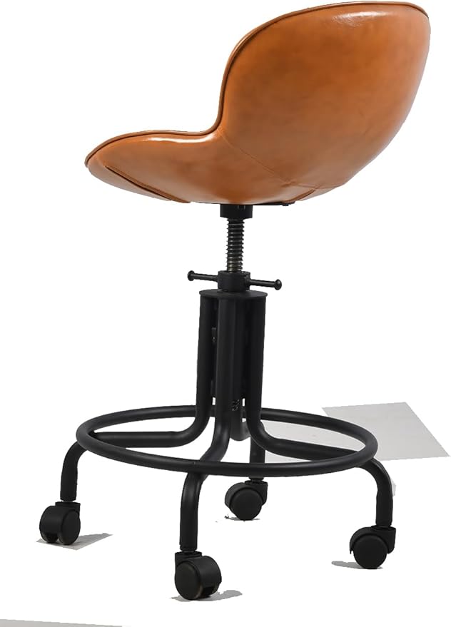 Topower Antique Industrial Design Metal Adjustable Height Kitchen Dining - Image 7