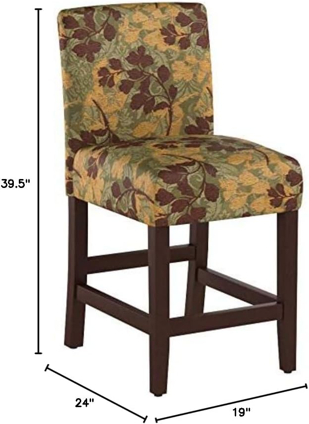 HomePop Upholstered Counter Height Barstool - Image 7