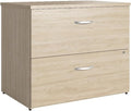 Bush Business Furniture Studio C 2 Drawer Lateral File Cabinet in Natural Elm by BushBusinessFurniture