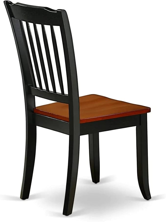 East West Furniture QUDA9-BCH-W 9 Piece Modern Dining Table Set Includes a - Image 11