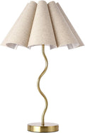 KUNJOULAM Small Table Lamp, Bedside Nightstand Lamp by KUNJOULAM