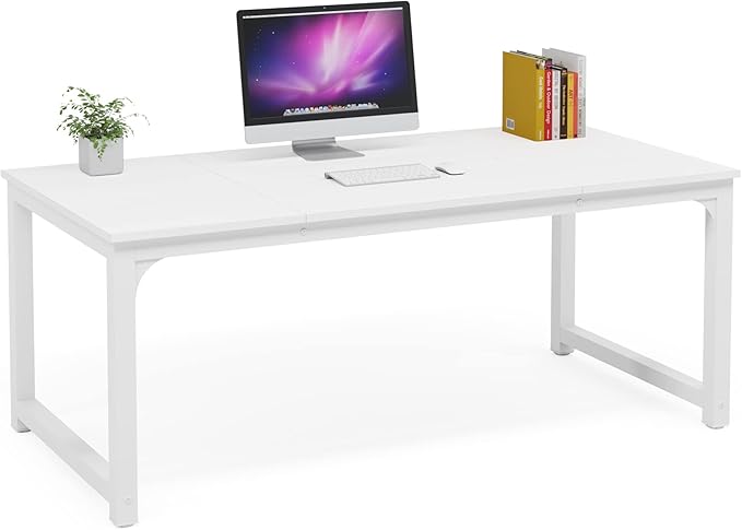 Tribesigns Modern Computer Desk, 63 x 31.5 inch Large Executive Office Desk - Image 8