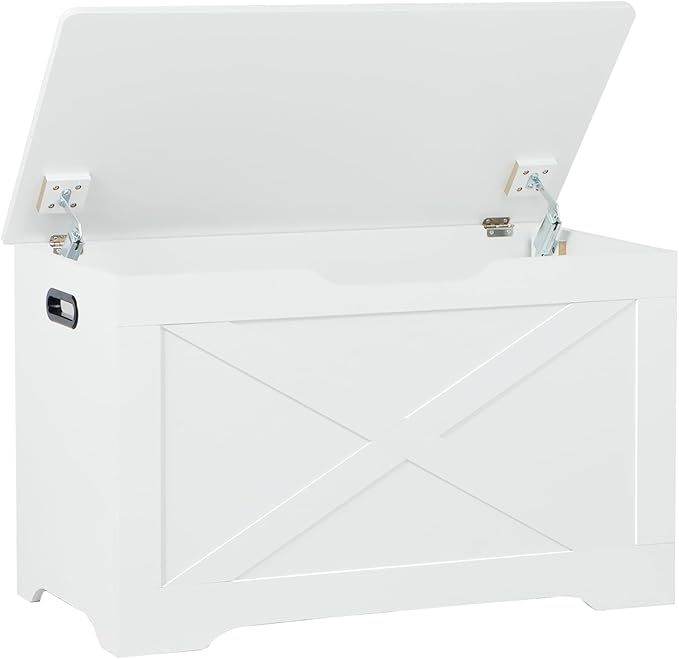 Storage Chest, Wooden Storage Bench, Entryway Shoes Bench by Timberer