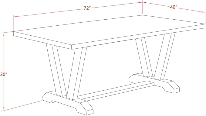 East West Furniture V727MZ716-5 5 Piece Dining Table Set - Image 14