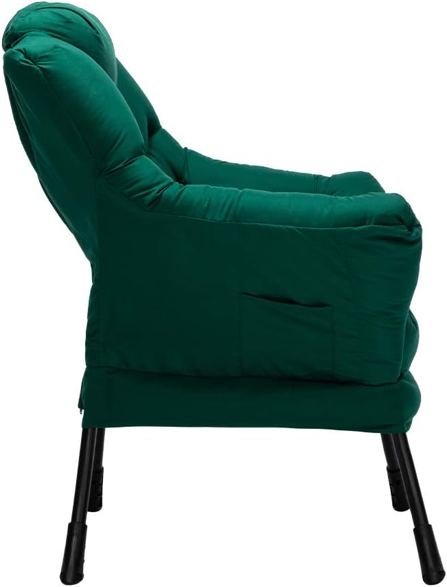 HollyHOME Modern Fabric Large Lazy Chair, Accent Oversized Comfy Reading Chair - Image 9