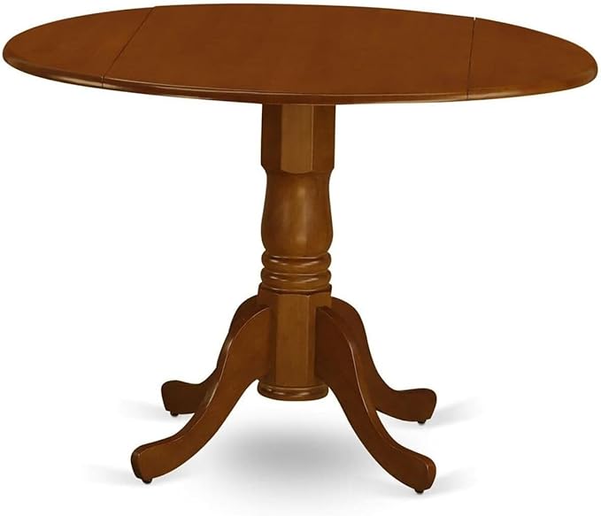 East West Furniture DLPF5-BCH-W 5 Piece Dinette Set by EastWestFurniture