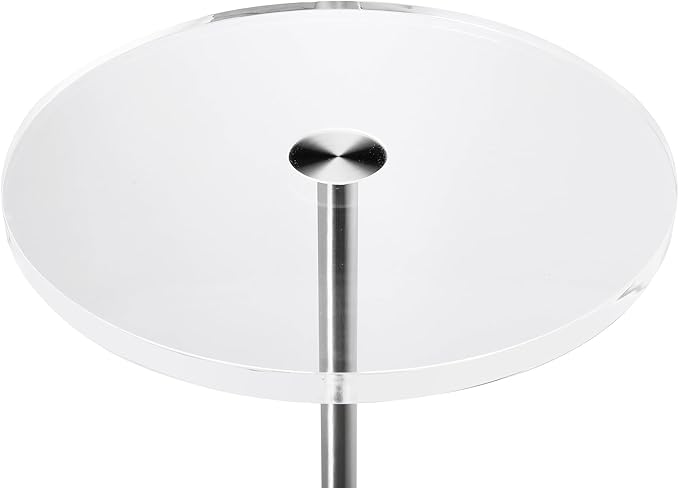 Clear Acrylic End Table, Side Table, - Image 7