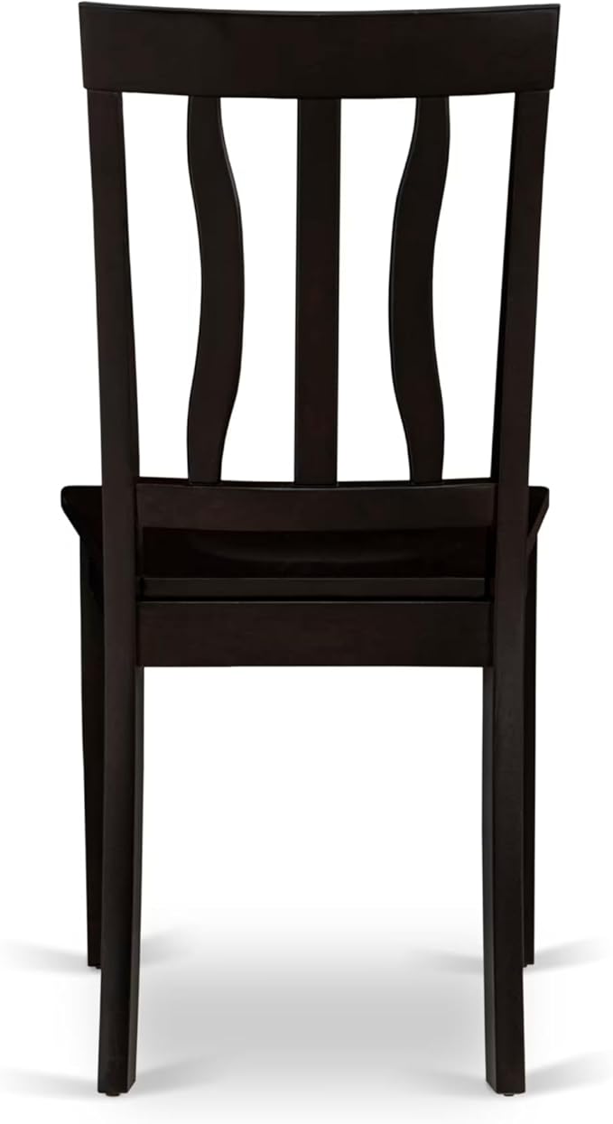 East West Furniture ANTI5-CAP-W 5 Piece Dinette Set - Image 12