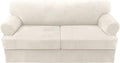 H.VERSAILTEX Sofa Cover 3 Piece T Cushion Sofa Slipcovers Thick Velvet Couch by HVERSAILTEX