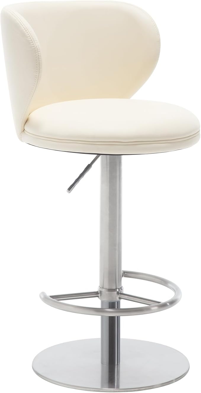 Bar Stools Adjustable Stainless Steel Swivel Barstool by CozyRain