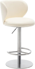 Bar Stools Adjustable Stainless Steel Swivel Barstool by CozyRain