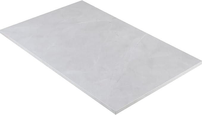 Kaboon Universal Tabletop 36"x20", Solid One-Piece Melamine Table Top, Double by Kaboon