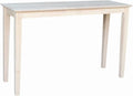 Solid Wood Extended Length Shaker Console Table by InternationalConcepts