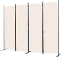 Room Divider, 4 Panel Folding Privacy Screens by CHOSENM