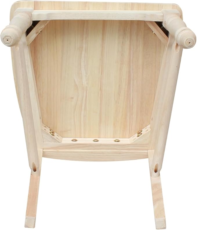 IC International Concepts Set of 2 Maine LadderBack Chairs - Image 11