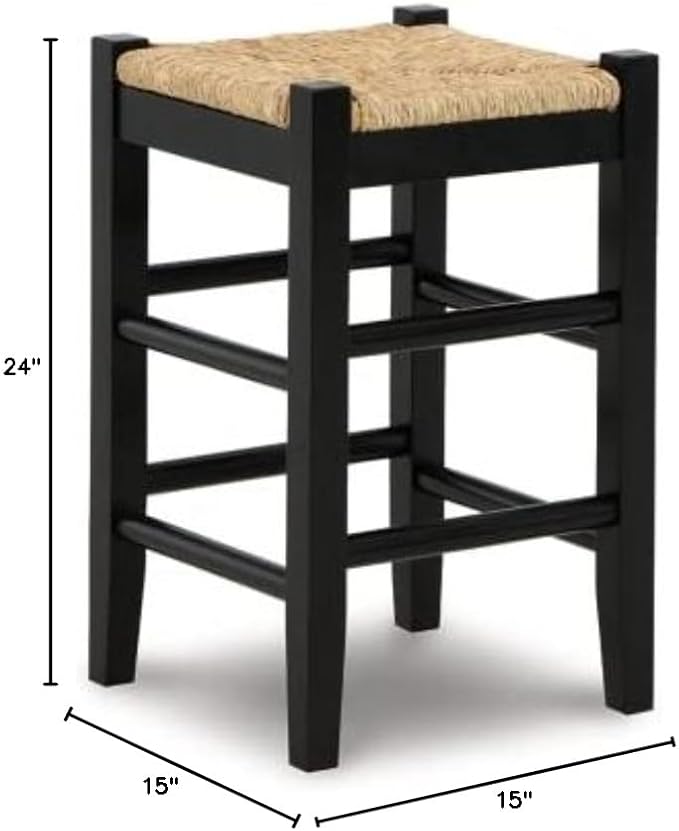 Signature Design by Ashley Mirimyn Farmhouse 23.63" Counter Height Bar Stool - Image 3