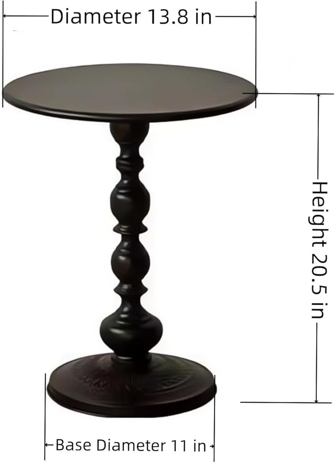Round Side Table，Accent Table，Small end Table，Living Room Tables，Drink - Image 3