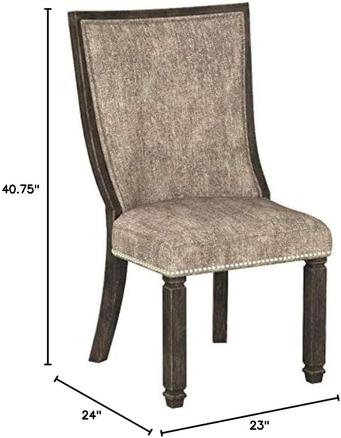 Signature Design by Ashley Tyler Creek Urban Farmhouse Upholstered Dining Chair - Image 12