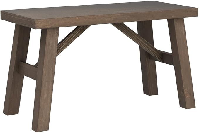 Sawmill Wood Bench, Rustic Entry Way Benches Seat, Solid Wood, Handcraft Finshed - Image 5