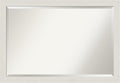 Amanti Art White Bathroom Mirror by AmantiArt