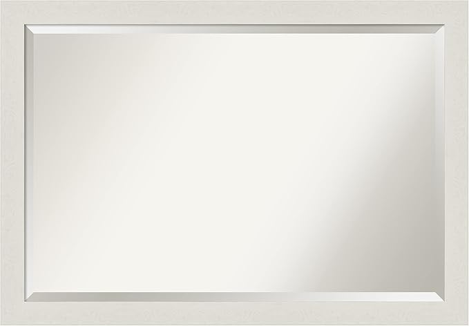 Amanti Art White Bathroom Mirror by AmantiArt